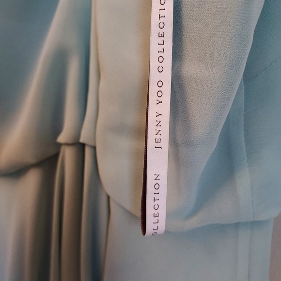 Jenny Yoo BHLDN Inesse Blue Maxi Dress Size 6 Bridemaid Wedding - Picture 8 of 12